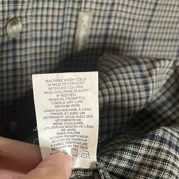 S10 Columbia Size Large Long Sleeve Button Down Shirt - Picture 5 of 5